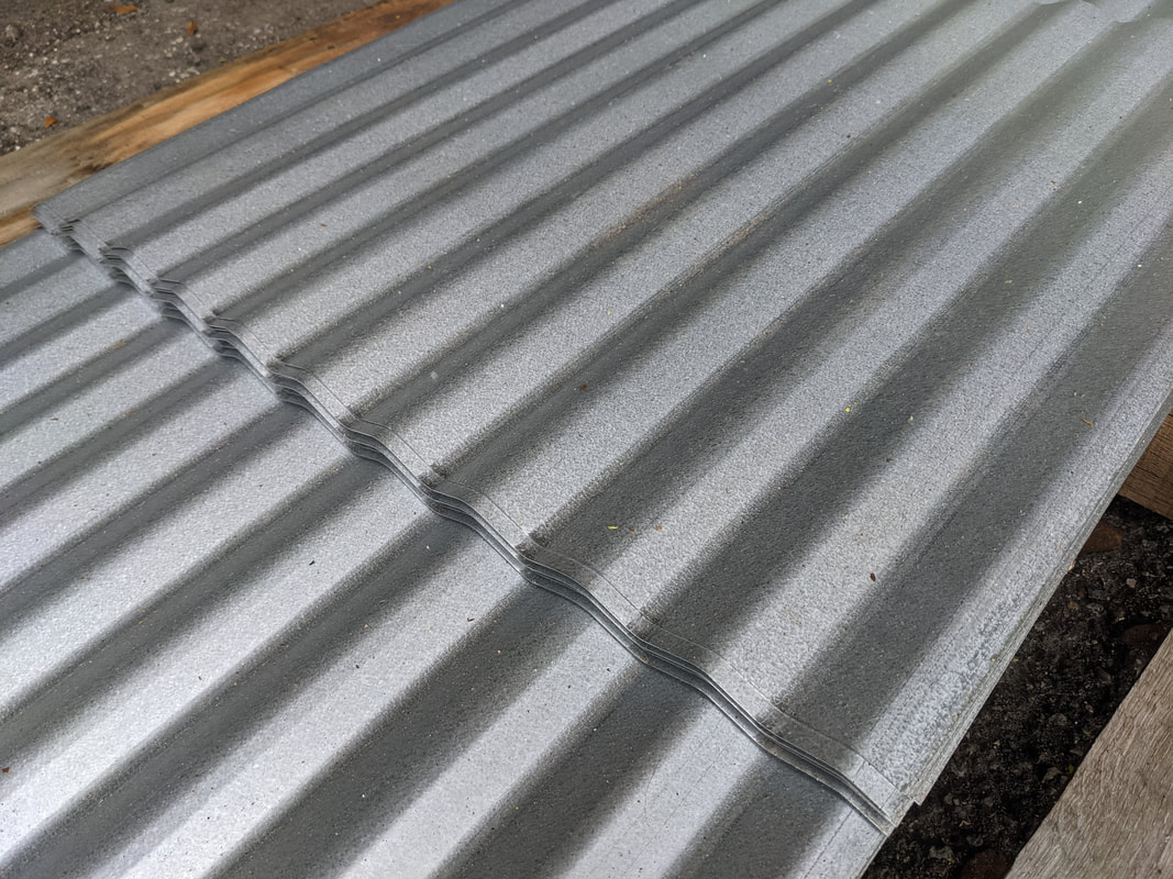 Industrial Buildings 26 Gauge Corrugated Metal Roofing Thin Corrugated  Metal Sheets